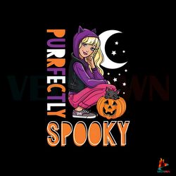 Barbie Purrfectly Spooky SVG Barbie Halloween PNG Download Best Graphic Designs File