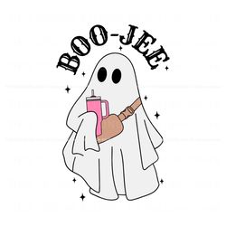 Boo Jee Ghost Halloween SVG Spooky Vibe SVG Download Best Graphic Designs File
