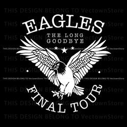 Eagles The Long Goodbye Final Tour SVG File For Cricut Best Graphic Designs File