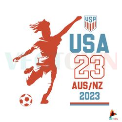 FIFA Matching American Women World Cup Soccer SVG File Best Graphic Designs File