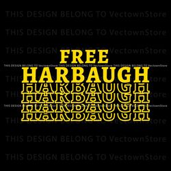 Free Harbaugh Wolverines Football SVG Cutting Digital File Best Graphic Designs File