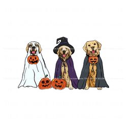 Golden Retriever Ghost Dogs Halloween PNG Download Best Graphic Designs File