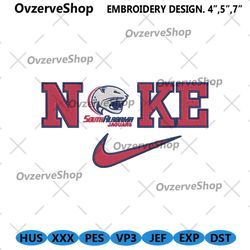 Nike South Alabama Jaguars Swoosh Embroidery Design Download File