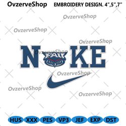Florida Atlantic Owls Nike Logo Embroidery Design Download