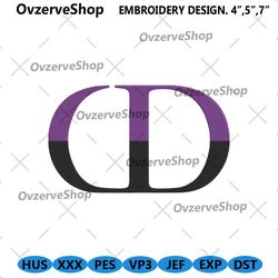 Dior Logo Iconic Embroidery Instant Download