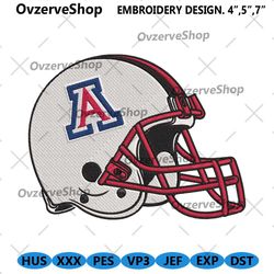 Arizona Wildcats Helmet Machine Embroidery Design