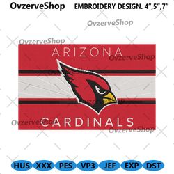 Arizona Cardinals logo Embroidery Design, Arizona Cardinals Symbol Embroidery files