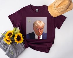 Trump 2024 Shirt Funny Mugshot T-Shirt, Trump for Prison, and More