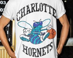 charlotte hornets vintage shirt charlotte hornets nba basketball t shirt charlotte hornets logo graphic tee usa593