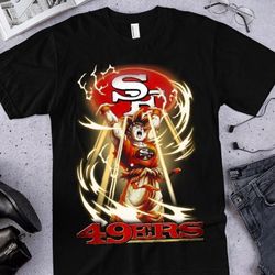 Goku Dragon Ball San Francisco 49ers T Shirt
