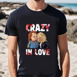 Chucky Valentines Day Crazy In Love T-Shirt