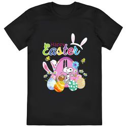 Bunny Egg House Snoopy Easter Shirt