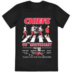 Kansas City Chiefs Abbey Road 1959-2024 Thank You For The Memories...
