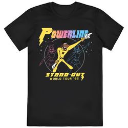 Disney A Goofy Movie Powerline World Tour 95 Retro 80s T-shirt