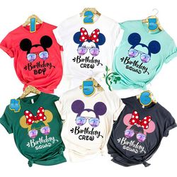 Disney Birthday Squad Shirt, Disney World Shirt, Disney Birthday...