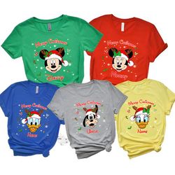 Disneyland Christmas Family Shirts 2023, Disney World Christmas...