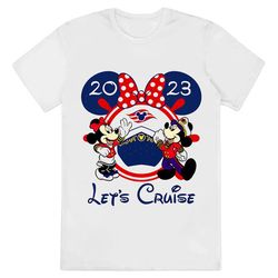 Lets Cruise 2023 Shirt, Minnie Mouse Cruise Shirt, Disney Cruise...