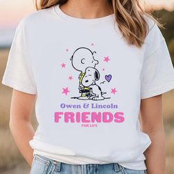 Peanuts Friends For Life Valentine T-shirt