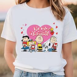 Peanuts Snoopy Be My Valentines Shirt