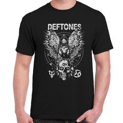 Deftones t-shirt owl, skull