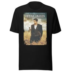The assassination of Jesse James by the coward Robert Ford t-shirt Brad Pitt and Casey Affleck
