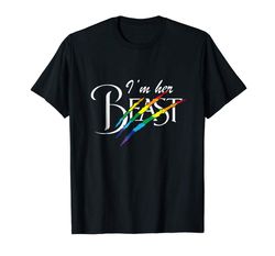 Adorable Couples Shirts For Lesbians - Im Her Beast LGBT Tshirt