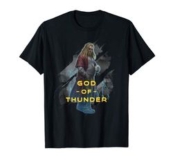 Adorable Marvel Avengers Endgame Thor God Of Thunder Blue Hue T-Shirt