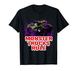 Adorable Monster Trucks Rule T-Shirt