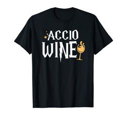 Buy Accio Wine T-shirt Potter Magic Spell Drink Funny Harry Gift