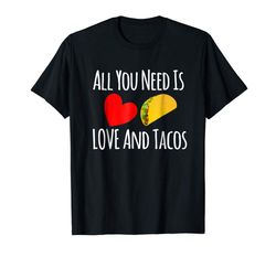 Buy All You Need Is Love And Tacos Shirt-Valentines Day T Shirt