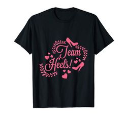 Buy Baby Gender Reveal Theme Heels Team Pink Girl Shirt