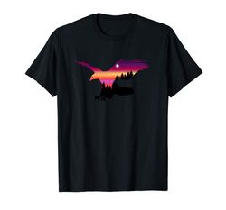 Buy Beautiful Flying Eagle Surreal Sky Silhouette T-Shirt Hoodie