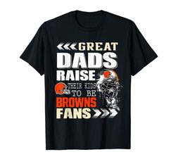 Buy Cleveland-Brown Great Dads Football T-Shirt