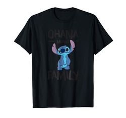 Buy Disney Stitch Ohana Means Family T Shirt
