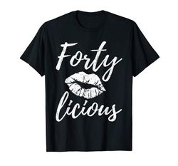 Buy Funny 40th Birthday Gift T Shirt Fortylicious