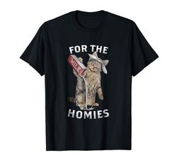 Buy Funny Cat Shirts Drop Milk For The Homies