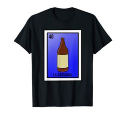 Buy Funny Mexican Loteria Card Caguama Beer T Shirt