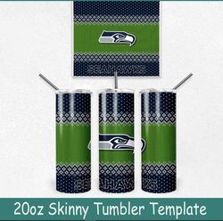 seattle seahawks ugly sweater christmas tumbler wrap, christmas seattle seahawks tumbler wrap