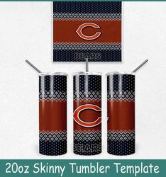chicago bears ugly sweater christmas tumbler wrap, christmas chicago bears tumbler wrap