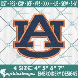 Auburn Tigers Logo Embroidery Designs, NCAA Logo Embroidered, Auburn Tigers Football Embroidery Designs,  NCAA Football