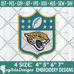 Jacksonville Jaguars Logo NFL Embroidery Designs, Jacksonville Jaguars Embroidery Designs, NFL Logo Embroidery Designs