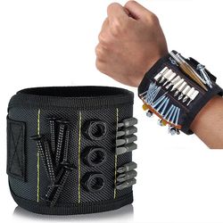 Magnetic Wristband for Holding Screws