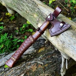 Hand-forged 1095 High Carbon Steel Blade, Hammer, Hatchet, and Combat Axe by Viking