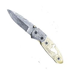 custom handmade pocket knife , folding knife ,modren design and sharp blades