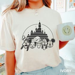 Disneyland, Disney Castle Shirt, Disney Characters, Disney Trip Shirt, Disney Vacation, Disney Family Shirt, Disneyworld