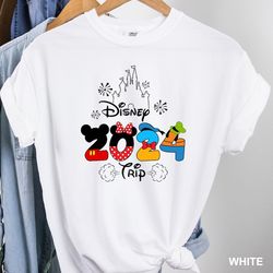 2024 Disney Trip Shirt, Disney Family Shirt, Family Trip Shirt, Disney Shirt, Disneyland Shirt, Disney Vacation Shirt