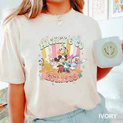 Disney Mickey and Co Vacation Shirt, Vintage Disneyland Family Shirt