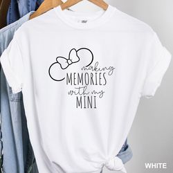 Minnie Mouse Shirt, Disney Gift Shirts, Disney Shirts Women, Disney Trip Shirts, Disney Vacation Shirt, Disney Family Sh