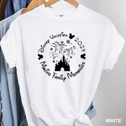 Disney Vacation 2024 Shirt, Making Family Memories, Disney Castle Shirt, Disney Trip Shirt, Disney Family Trip