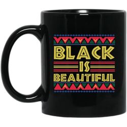 black is beautiful african american coffee mug for pro afro women men
